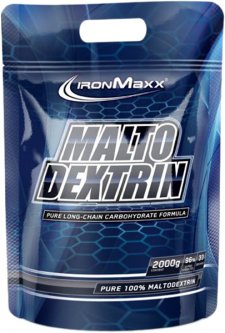 купить Гейнер IronMaxx Maltodextrin 2 кг Натуральный (4260196299060)