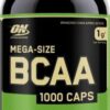 купить Аминокислота Optimum Nutrition Mega-Size BCAA 1000 400 капсул (748927020366)