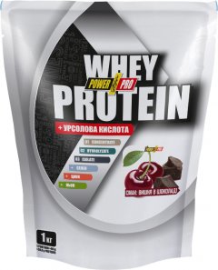 купить Протеин Power Pro Whey Protein 1 кг Вишня в шоколаде (4820113923531)