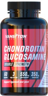купить Хондропротектор Vansiton Хондроитин + Глюкозамин 60 капсул (4820106590368)