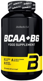 купить Аминокислота Biotech BCAA + B6 200 таблеток (5999076234073)