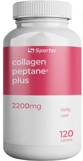 купить Комплексная добавка Sporter Collagen 2200 peptane plus 120 таблеток (4820249720059)