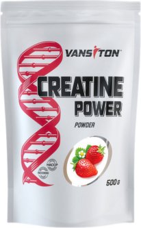 купить Креатин Vansiton моногидрат Creatine Power 500 г Strawberry (4820106591785)
