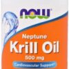 купить Жирные кислоты Now Foods Neptune Krill Oil Крилевый жир 500 мг 60 желатиновых капсул (733739016256)