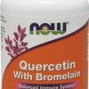 купить Натуральная добавка Now Foods Quercetin with Bromelain 120 капсул (733739030702)