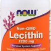 купить Аминокислота Now Foods Лецитин 1200 мг 100 желатиновых капсул (733739022103)