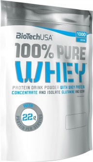 купить Протеин Biotech 100% Pure Whey 1000 г Шоколад (5999076238163)