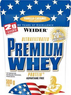 купить Протеин Weider Premium Whey Protein 500 г Ваниль-Карамель (4044782300350)