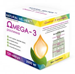 купить Жирные кислоты Natural Helper Omega 3 Природный помощник (4820187660011)