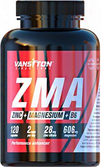 купить Бустер тестостерона Vansiton ZMA (Магний + Цинк + В6) 120 капсул (4820106592188)