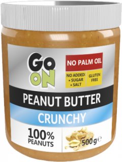 купить Арахисовая паста GO ON Nutrition Peanut butter crunchy 500 г (5900617038265)