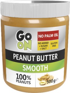 купить Арахисовая паста GO ON Nutrition Peanut butter smooth 500 г (5900617038289)