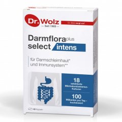 купить Пробиотик Dr. Wolz Darmflora plus select intens 40 капсул