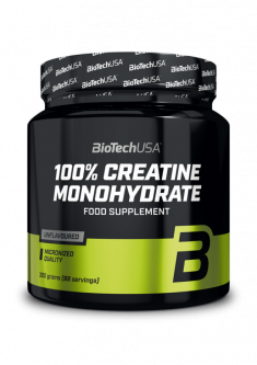 купить Креатин моногидрат BioTech 100% Creatine Monohydrate (300 г) биотеч без вкуса