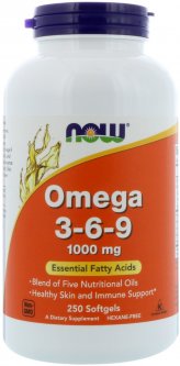 купить Жирные кислоты Now Foods Омега 3-6-9 1000 мг