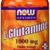 купить Аминокислота Now Foods Глютамин 1000 мг 120 капсул (733739000941)