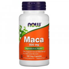 купить Потенцер NOW Maca 500 mg 100 капс Без вкуса (723f51)