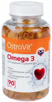 купить Жирные кислоты OstroVit Omega 3 90 капсул (5902232611045)