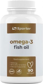 купить Рыбий жир Sporter Omega 3 1000 мг - 90 софт гель (4820249720578)