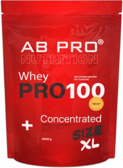 купить Протеин AB PRO PRO 100 Whey Concentrated 2000 г Манго-апельсин (PRO2000ABMO79)