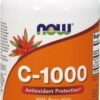 купить Витамины Now Foods Витамин С-1000 с шиповником + биофлавоноиды 100 таблеток (733739006851)